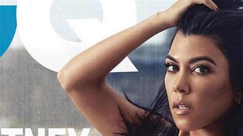 00:00. 01:36. Kourtney Kardashian bared it all for her latest magazine cover shoot. The 39-year-old Keeping Up with the Kardashians star and mom of three channeled her sexy side for the cover of ...